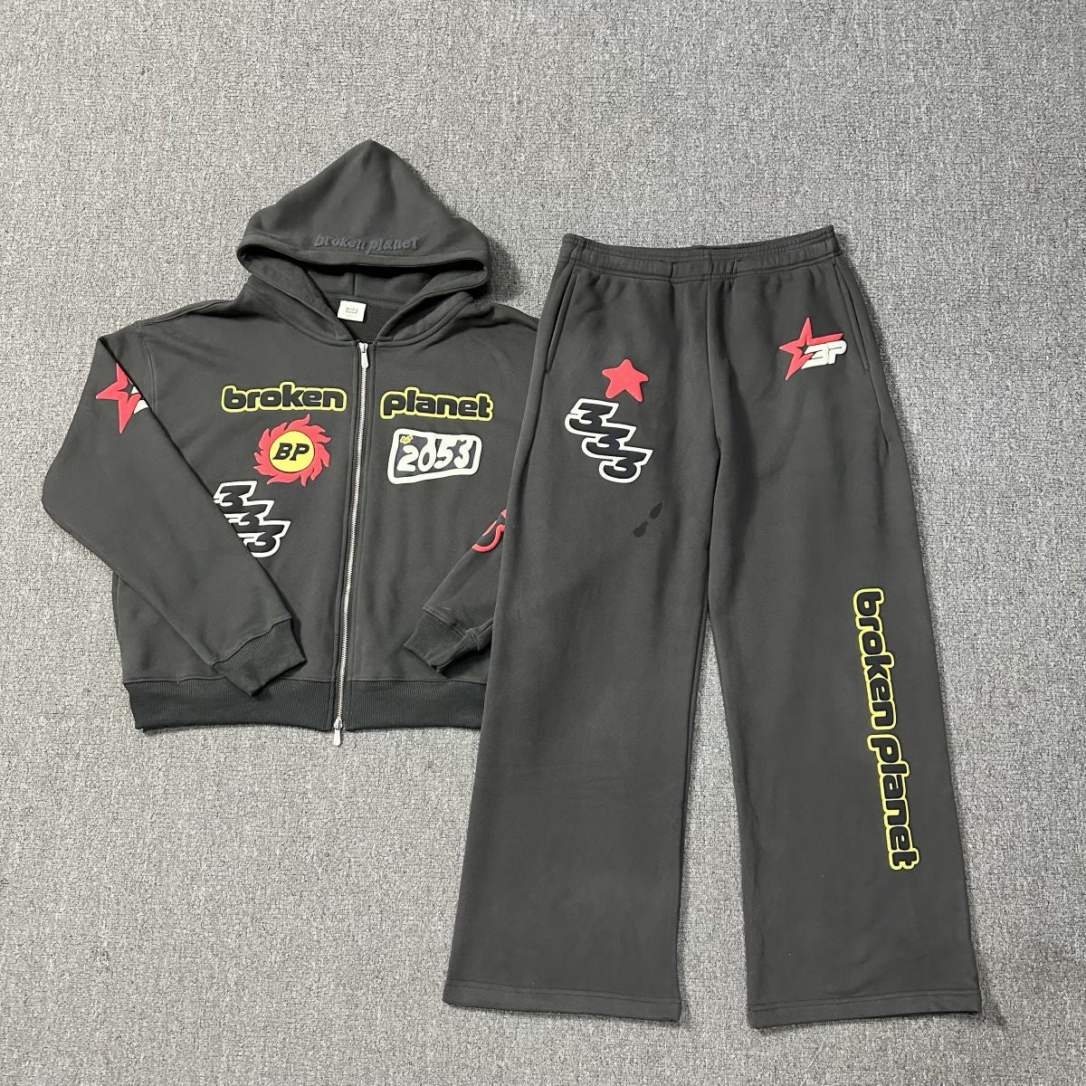 Broken planet tracksuit